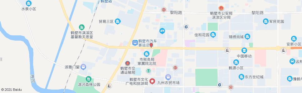 鹤壁邮电局_公交站地图_鹤壁公交_妙搜公交查询2024