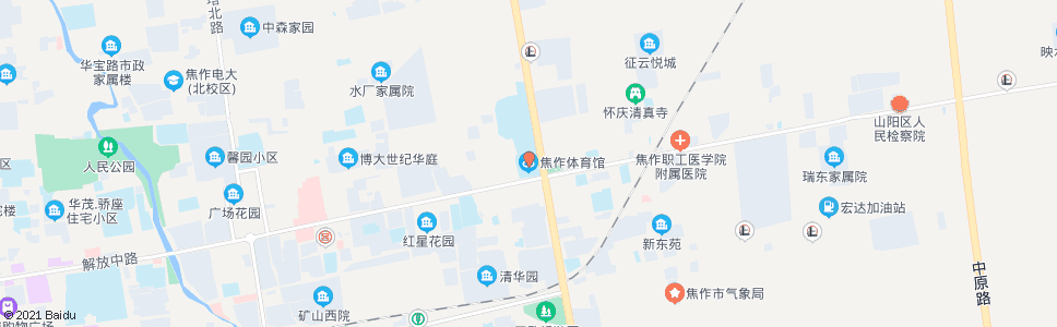 焦作新体育中心_公交站地图_焦作公交_妙搜公交查询2024