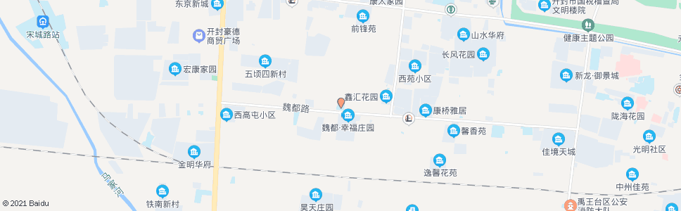 开封魏都路小学_公交站地图_开封公交_妙搜公交查询2024