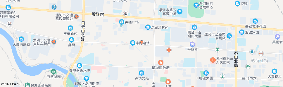 漯河郾城正骨医院_公交站地图_漯河公交_妙搜公交查询2024