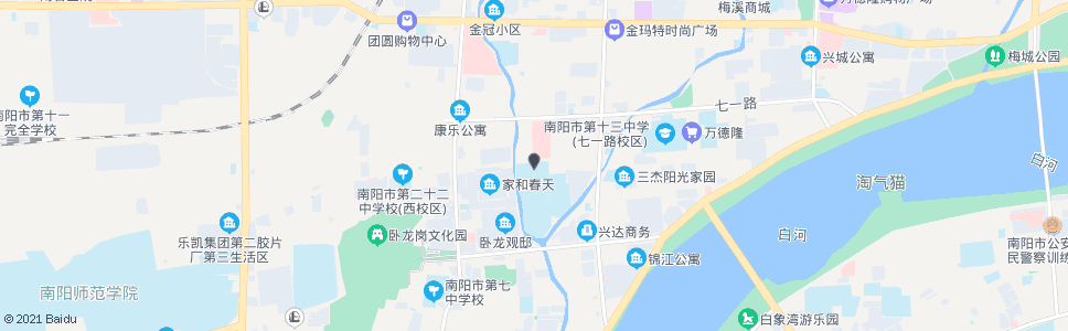 南阳南阳农校新区_公交站地图_南阳公交_妙搜公交查询2024