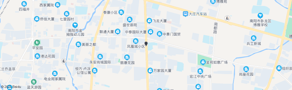 南阳张衡路口(独山大道)_公交站地图_南阳公交_妙搜公交查询2024