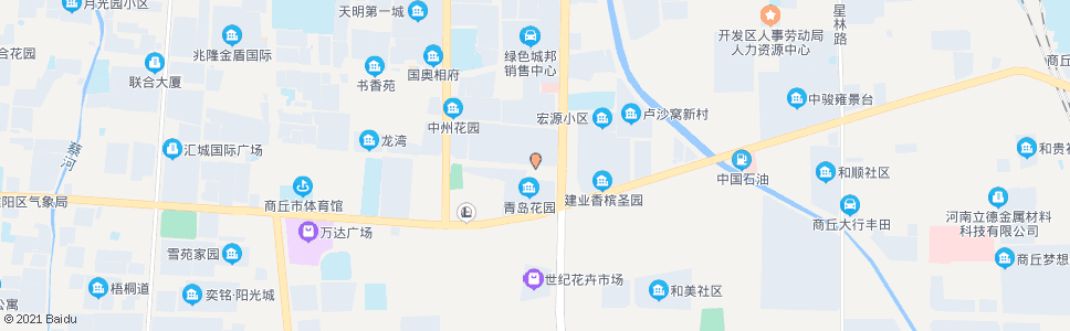 商丘中意建材市场_公交站地图_商丘公交_妙搜公交查询2024