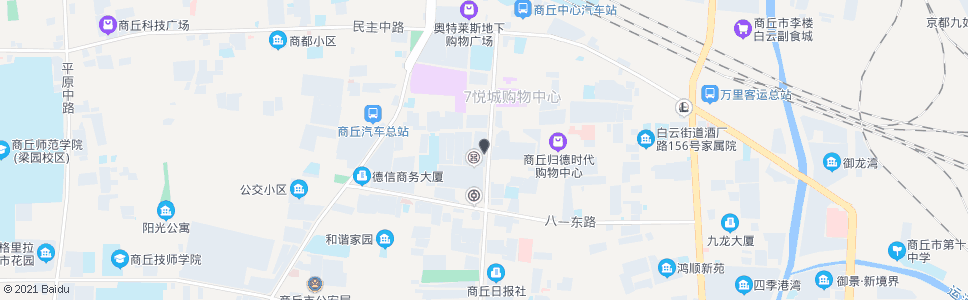 商丘神火大道团结路口新奥体育匹克专卖店_公交站地图_商丘公交_妙搜公交查询2024