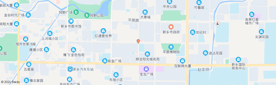 新乡人民东路新一街口_公交站地图_新乡公交_妙搜公交查询2024