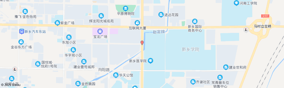 新乡新中大道友谊路_公交站地图_新乡公交_妙搜公交查询2024