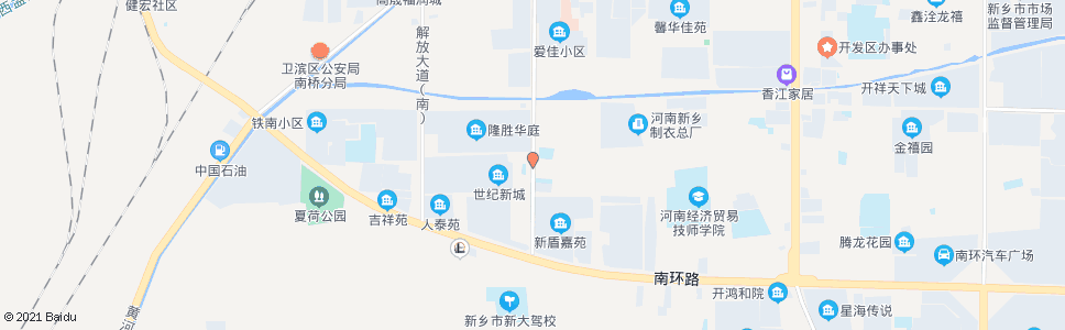 新乡胜利街李村新村_公交站地图_新乡公交_妙搜公交查询2024