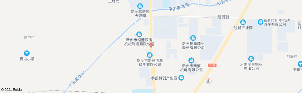 新乡新飞大道静泉路口_公交站地图_新乡公交_妙搜公交查询2024