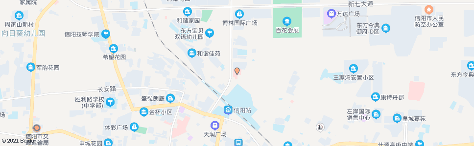 信阳市第一人民医院_公交站地图_信阳公交_妙搜公交查询2024
