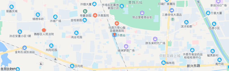 许昌前进路西口_公交站地图_许昌公交_妙搜公交查询2024