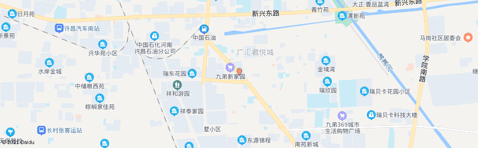 许昌文兴路(北行)_公交站地图_许昌公交_妙搜公交查询2024