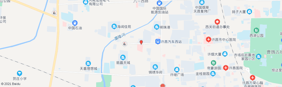 许昌建安医院_公交站地图_许昌公交_妙搜公交查询2024