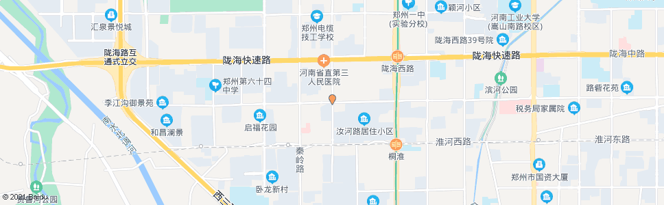 郑州伏牛路汝河路站_公交站地图_郑州公交_妙搜公交查询2024