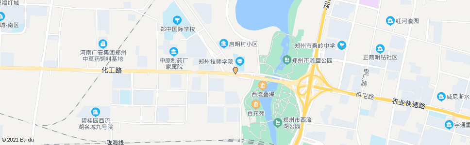 郑州化工路瑞达路_公交站地图_郑州公交_妙搜公交查询2024