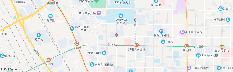 郑州红旗路黄河北街_公交站地图_郑州公交_妙搜公交查询2024