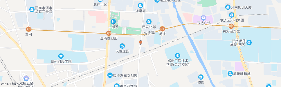 郑州开元路清华园路_公交站地图_郑州公交_妙搜公交查询2024