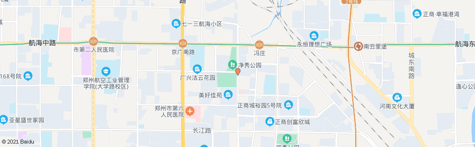 郑州碧云路华中路_公交站地图_郑州公交_妙搜公交查询2024