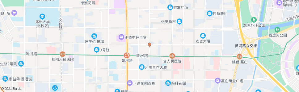 郑州政七街红旗路站_公交站地图_郑州公交_妙搜公交查询2024