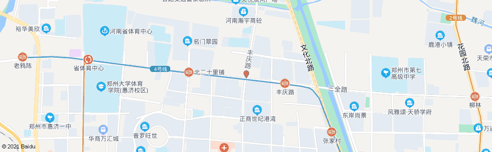 郑州丰庆路三全路站_公交站地图_郑州公交_妙搜公交查询2024