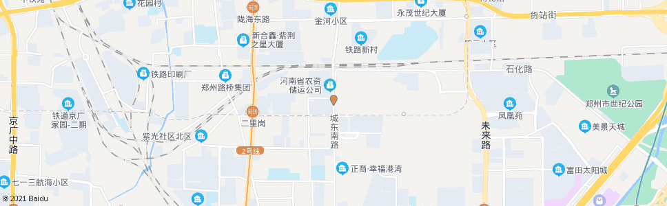 郑州城东路豫筑路_公交站地图_郑州公交_妙搜公交查询2025