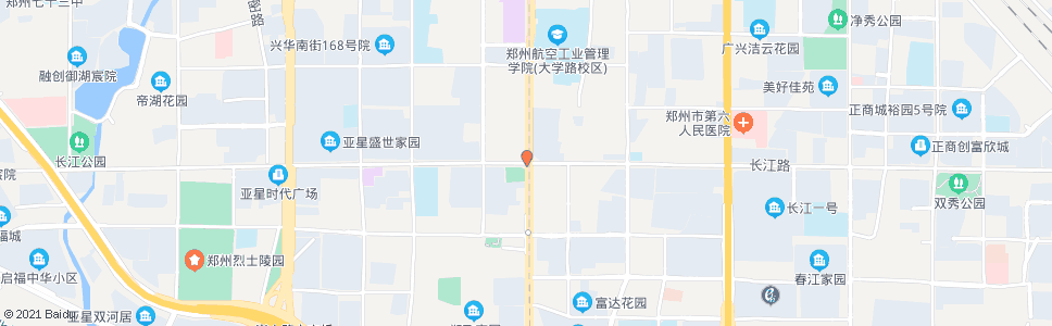 郑州长江路大学路_公交站地图_郑州公交_妙搜公交查询2024