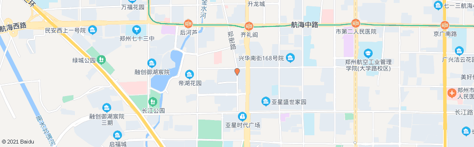 郑州郑密路汉江路站_公交站地图_郑州公交_妙搜公交查询2024