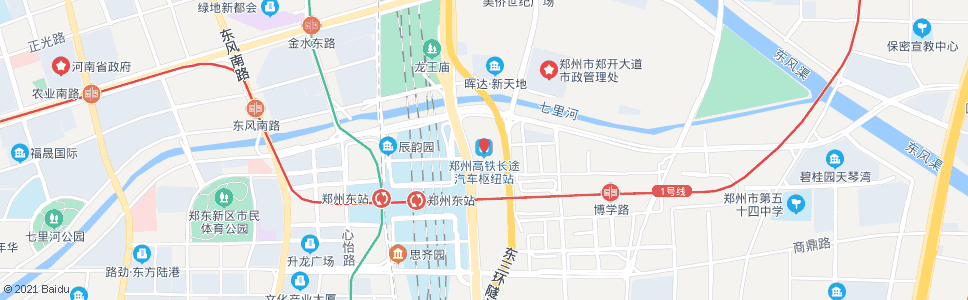 郑州郑州长途汽车高铁站_公交站地图_郑州公交_妙搜公交查询2024