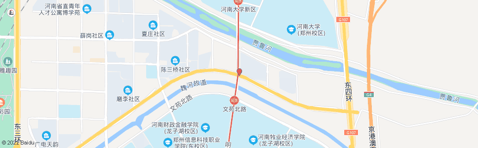 郑州明理路姚桥路_公交站地图_郑州公交_妙搜公交查询2024