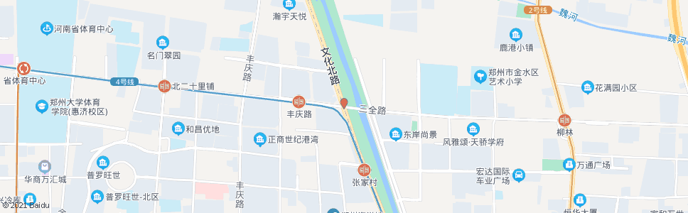 郑州文化路三全路_公交站地图_郑州公交_妙搜公交查询2024