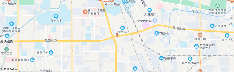 郑州陇海路京广路(BRT)_公交站地图_郑州公交_妙搜公交查询2024