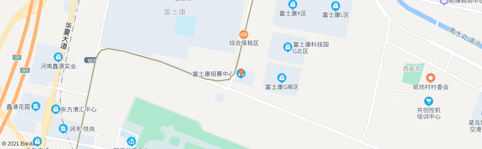 郑州郑港四街郑港十一路(富士康招募中心)_公交站地图_郑州公交_妙搜公交查询2024