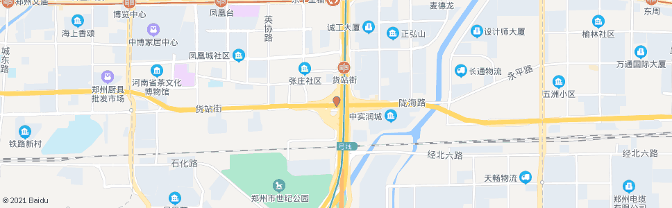 郑州货站街_公交站地图_郑州公交_妙搜公交查询2024