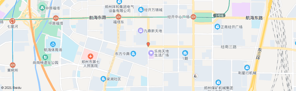 郑州经开第三大街经南五路_公交站地图_郑州公交_妙搜公交查询2024