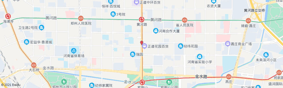 郑州花园路口_公交站地图_郑州公交_妙搜公交查询2024