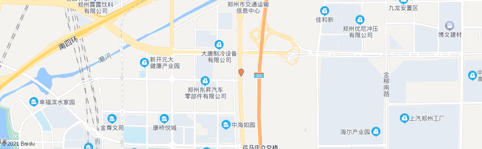 郑州四港联动大道经南八北二路_公交站地图_郑州公交_妙搜公交查询2024