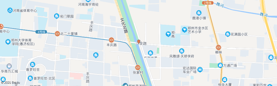 郑州三全路渠东路站_公交站地图_郑州公交_妙搜公交查询2024