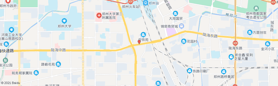 郑州陇海路京广路_公交站地图_郑州公交_妙搜公交查询2024
