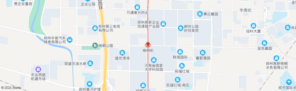 郑州梧桐街站_公交站地图_郑州公交_妙搜公交查询2024