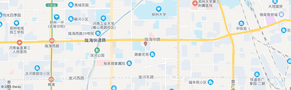 郑州淮北街陇海路_公交站地图_郑州公交_妙搜公交查询2024