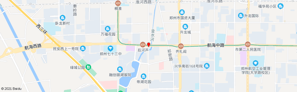 郑州工人路站(BRT)_公交站地图_郑州公交_妙搜公交查询2024
