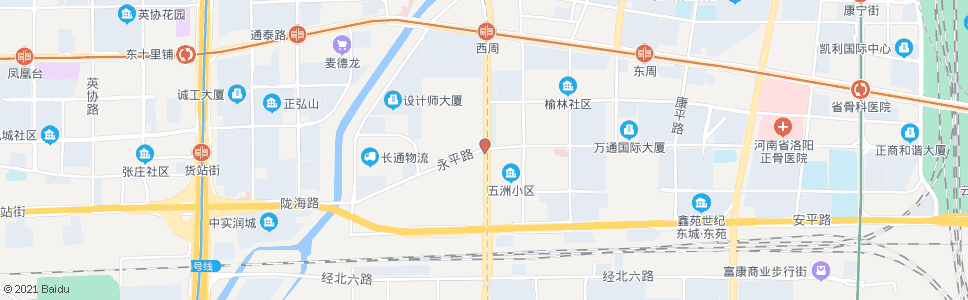 郑州永平路黄河南路_公交站地图_郑州公交_妙搜公交查询2024