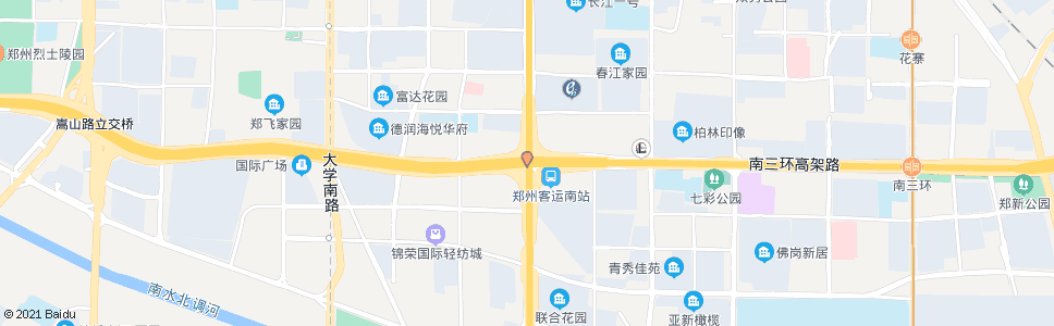 郑州南三环京广路_公交站地图_郑州公交_妙搜公交查询2024