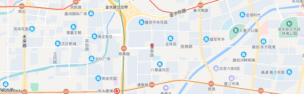 郑州商鼎路通泰路_公交站地图_郑州公交_妙搜公交查询2024