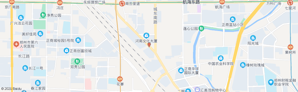 郑州紫辰路城东南路_公交站地图_郑州公交_妙搜公交查询2024