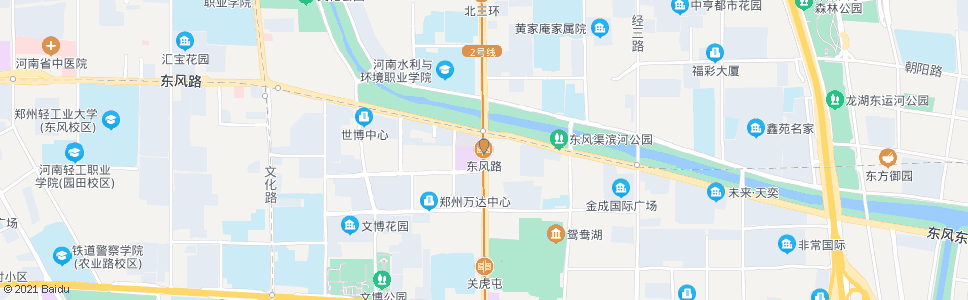郑州东风路_公交站地图_郑州公交_妙搜公交查询2024