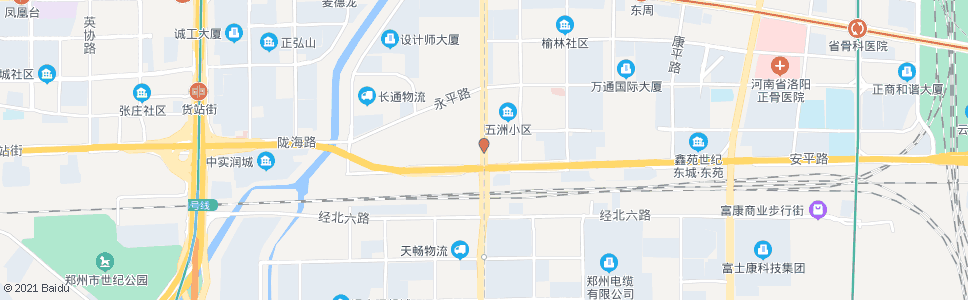 郑州黄河南路列里路_公交站地图_郑州公交_妙搜公交查询2024