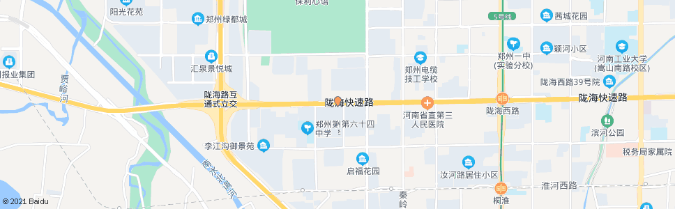 郑州陇海路昆仑路站_公交站地图_郑州公交_妙搜公交查询2024