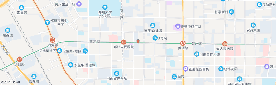 郑州经八路黄河路_公交站地图_郑州公交_妙搜公交查询2024