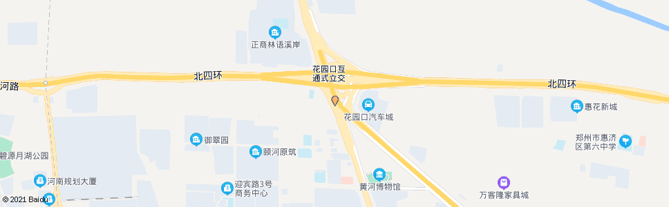 郑州花园口公交站(A区)_公交站地图_郑州公交_妙搜公交查询2024