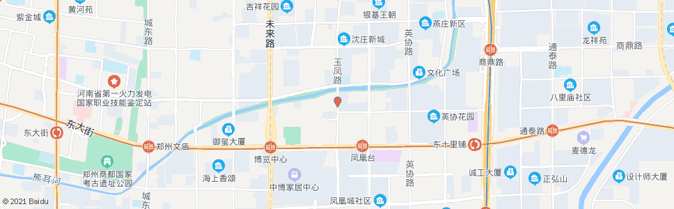 郑州玉凤路凤鸣路站_公交站地图_郑州公交_妙搜公交查询2024